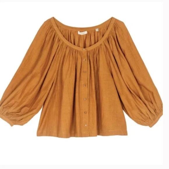 Doen Jeanne Buttoned Top - XS - Picture 3 of 5